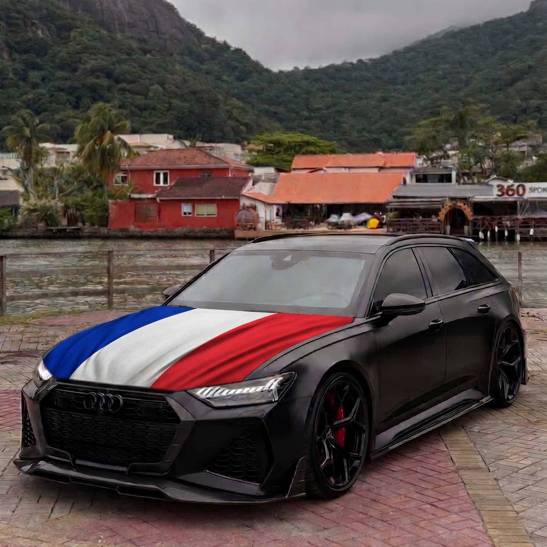 Drapeau Capot